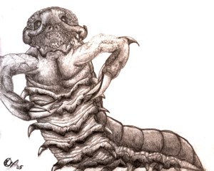2005_Millipede_graphite