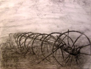 2006_water-wheel-farmland-morning_charcoal