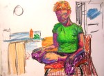 2008_ A Clothed Model_02_pastels